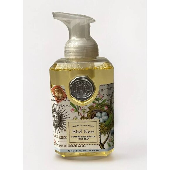 New Michel Design Works Foaming Shea Butter Hand Soap Bird Nest 17.8 OZ HG8 - Picture 1 of 6